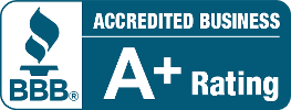 Accredited Better Business Bureau A+ Rating
